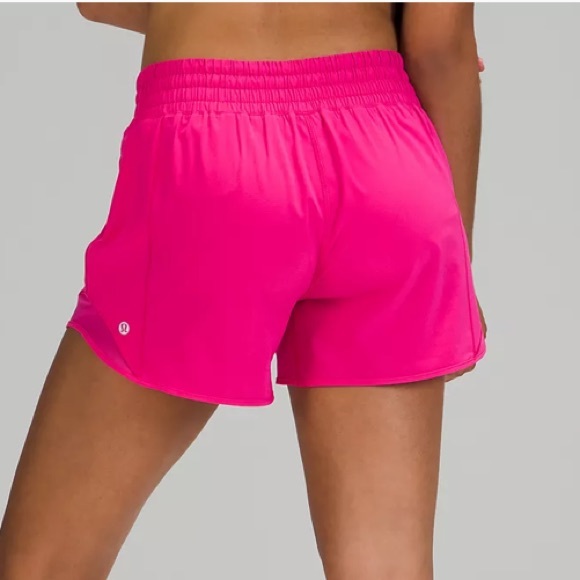 lululemon athletica hot pink shortsword